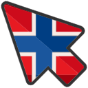 Norway arrow cursor