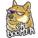 Ok Boomer hand cursor