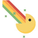 Pac-Man arrow cursor