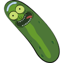 Pickle Rick arrow cursor