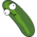 Pickle Rick hand cursor