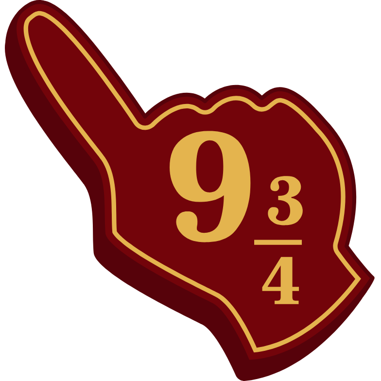 Platform 9 3/4 hand cursor