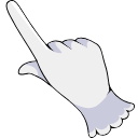 Princess Daisy hand cursor