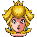 Princess Peach hand cursor