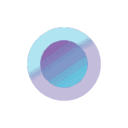 Purple Circle arrow cursor