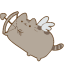 Pusheen: Cupid arrow cursor