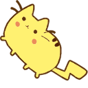 Pusheen: Pikachu arrow cursor