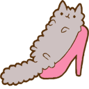 Pusheen: shoes hand cursor