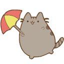 Pusheen walks arrow cursor