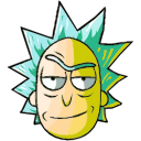 Rick Sanchez Laser Gun hand cursor