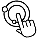 Robot hand cursor