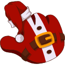 Santa Claus Costume hand cursor