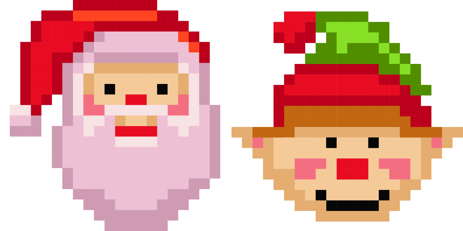 Santa Claus Pixel