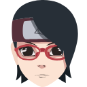 Sarada Uchiha arrow cursor