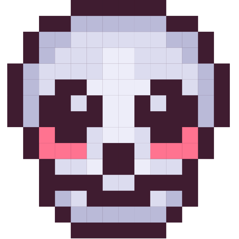 Scull Pixel arrow cursor