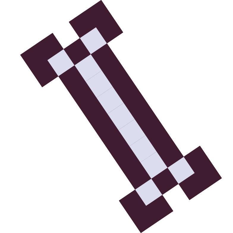 Scull Pixel hand cursor