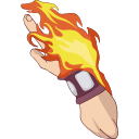 Shoto Todoroki hand cursor