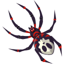 Skull Spider arrow cursor