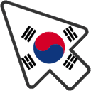 South Korea arrow cursor