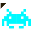 Space Invaders arrow cursor