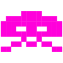 Space Invaders hand cursor