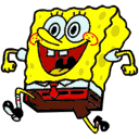 Spongebob hand cursor