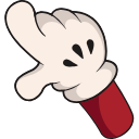 Super Mario hand cursor