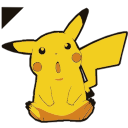 Surprised pikachu arrow cursor