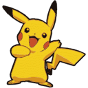 Surprised pikachu hand cursor