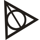 The Deathly Hallows arrow cursor