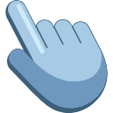 The Trendy hand cursor