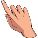 Tomoya Okazaki hand cursor