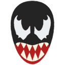 Superhero Venom hand cursor