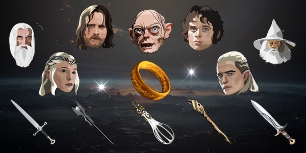 The Lord of the Rings cursors