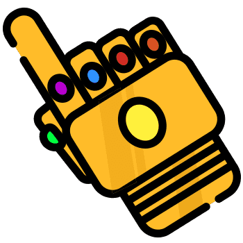 Thanos Infinity Gauntlet arrow cursor