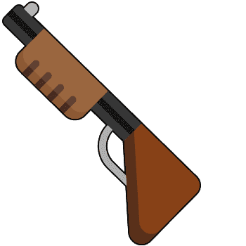 Shotgun and bear arrow cursor