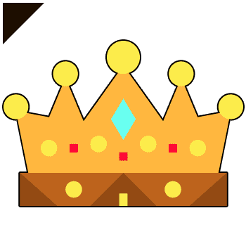 Crown and Heart arrow cursor