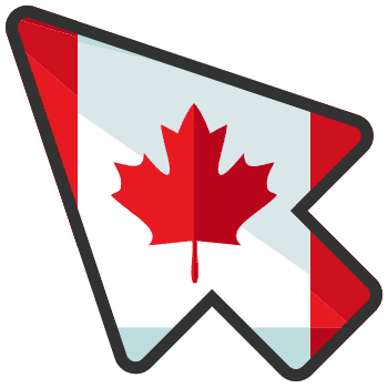 Canada arrow cursor