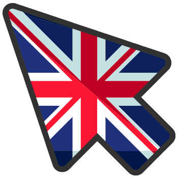 England arrow cursor