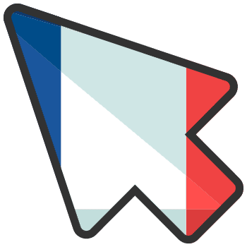 France arrow cursor