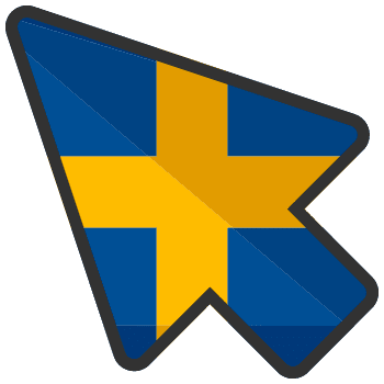 Sweden arrow cursor