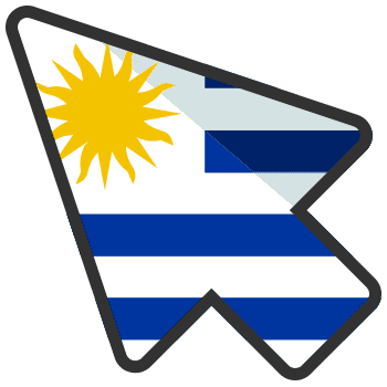 Uruguay arrow cursor