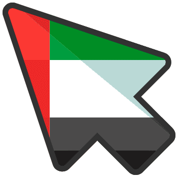 United Arab Emirates arrow cursor