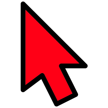 Red arrow cursor