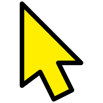 Yellow arrow cursor