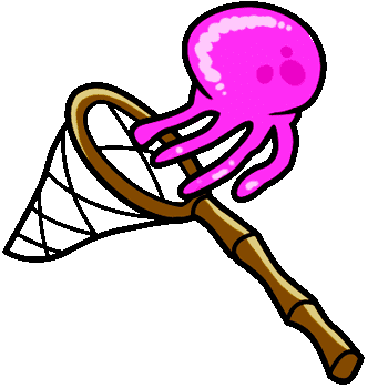 Pearl Krabs and Jellyfish arrow cursor