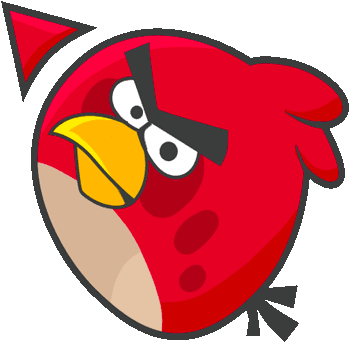 Angry Birds Red arrow cursor