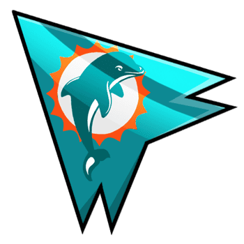 NFL: Miami Dolphins arrow cursor