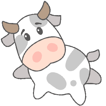 Cow arrow cursor