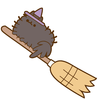 Pusheen Witch arrow cursor